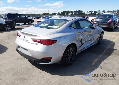 2017 Infiniti Q60 3.0T Red Sport 400 from USA, damaged, VIN JN1FV7EL8HM701397